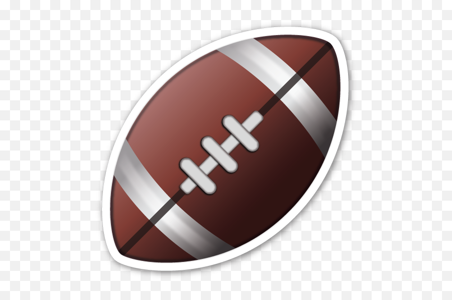 American Football - American Football Emoji Png,Football Emoji