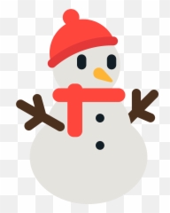 Snowman Without Snow Emoji - Emoji Snowman Png,Snowman Emoji