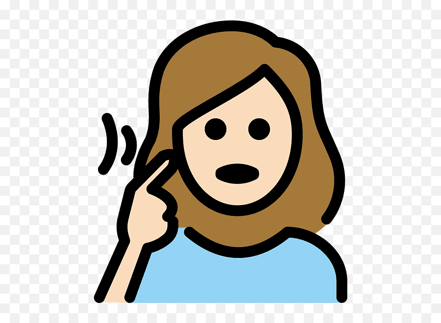 Deaf Woman Emoji Clipart Free Download Transparent Png - Clipart Free Deaf Woman,Frown Shrug Emoji
