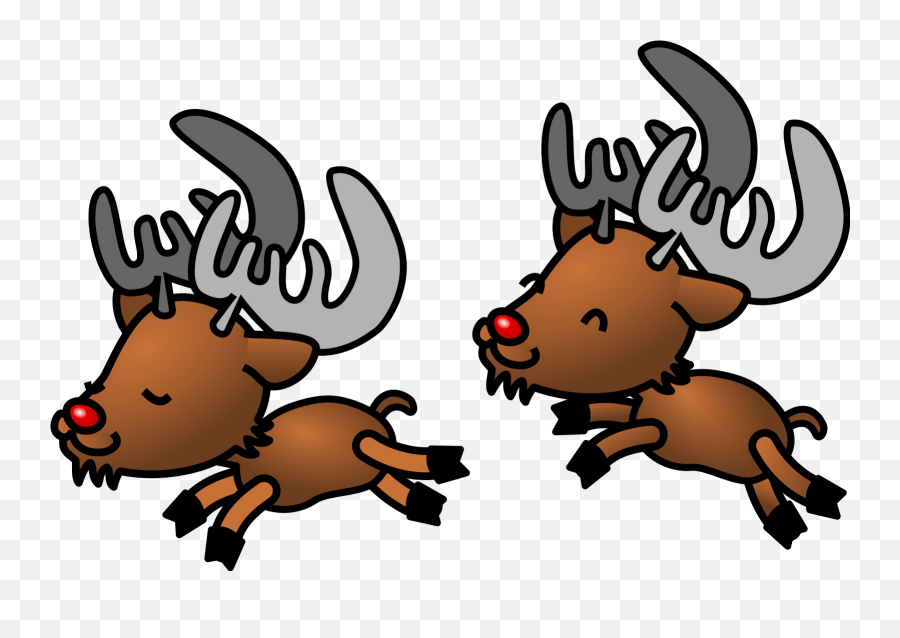 Page 5 For Deer Clipart - Reindeer Transparent Background Emoji,Deer In Headlights Emoji