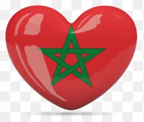 Morocco Maroc Moroccoflag Moor Sticker - Hong Kong Flag Heart Emoji,Morocco Flag Emoji