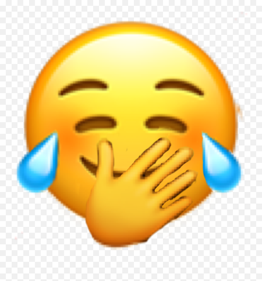 Trying Not To Laugh Sticker - Kissing Emoji Pink,Trying Not To Laugh Emoji