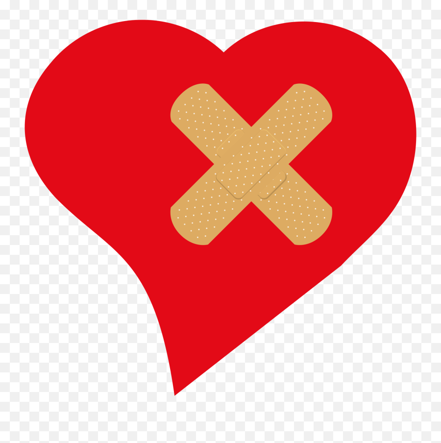Heart With Bandage Clipart Royalty - Warren Street Tube Station Emoji,Bandaged Heart Emoji