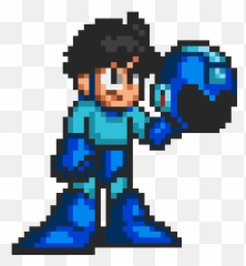 Review Mega Man Maverick Hunter X Playstation Portable - Megaman Pixel Art Gif Emoji,Megaman Emoticons