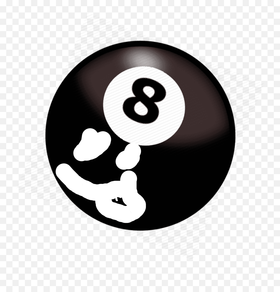 8 - Language Emoji,8 Ball And Party Emoji