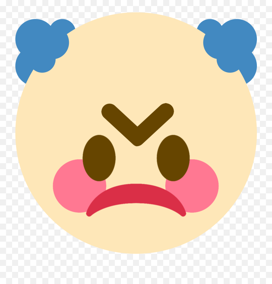 Discord Clown Emoji,Discord Angry Emoji