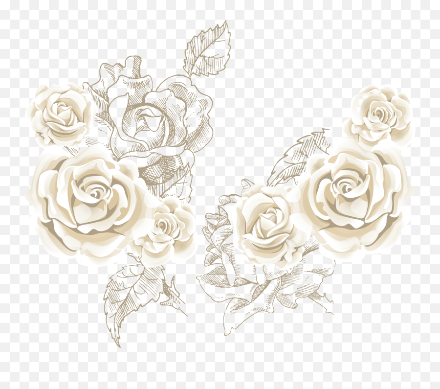 Library Of White Flower Png Transparent - Clipart White Rose Transparent Background Emoji,Emojis With Flowers In Beach Background