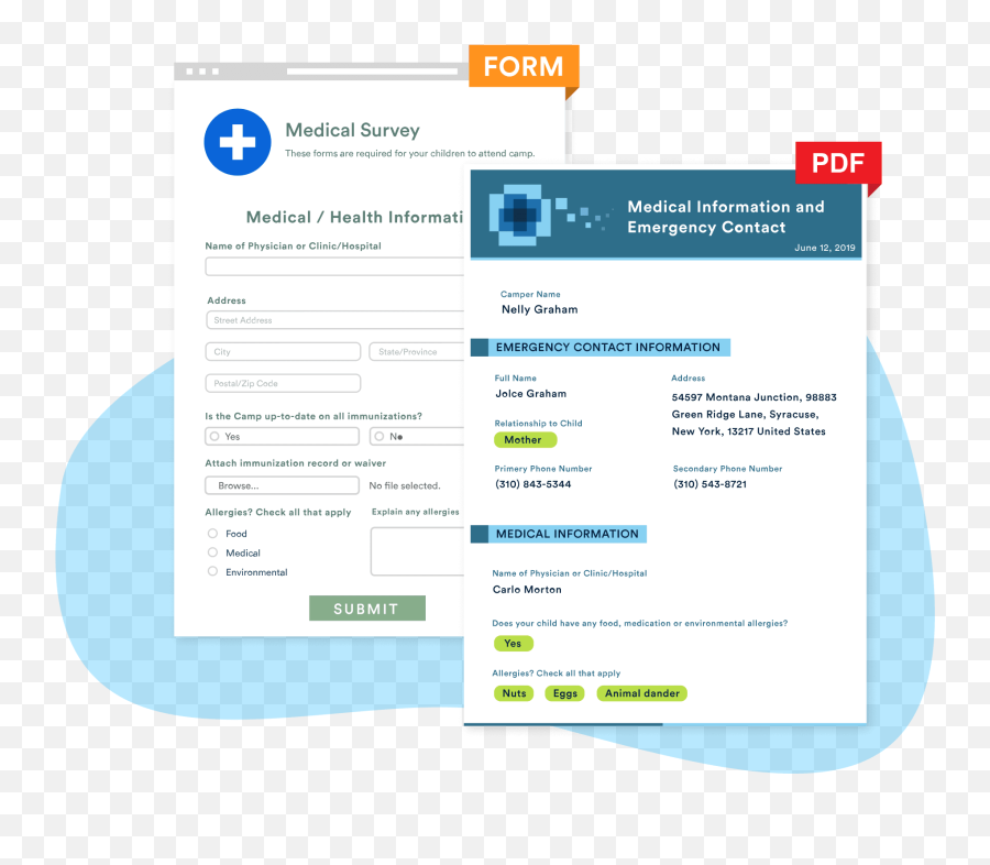 500 Free Medical Forms U0026 Templates Jotform - Vertical Emoji,Emotion Code Body Code Chart
