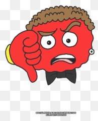Thumbs Down Emoji - Dot,Emojis Stock