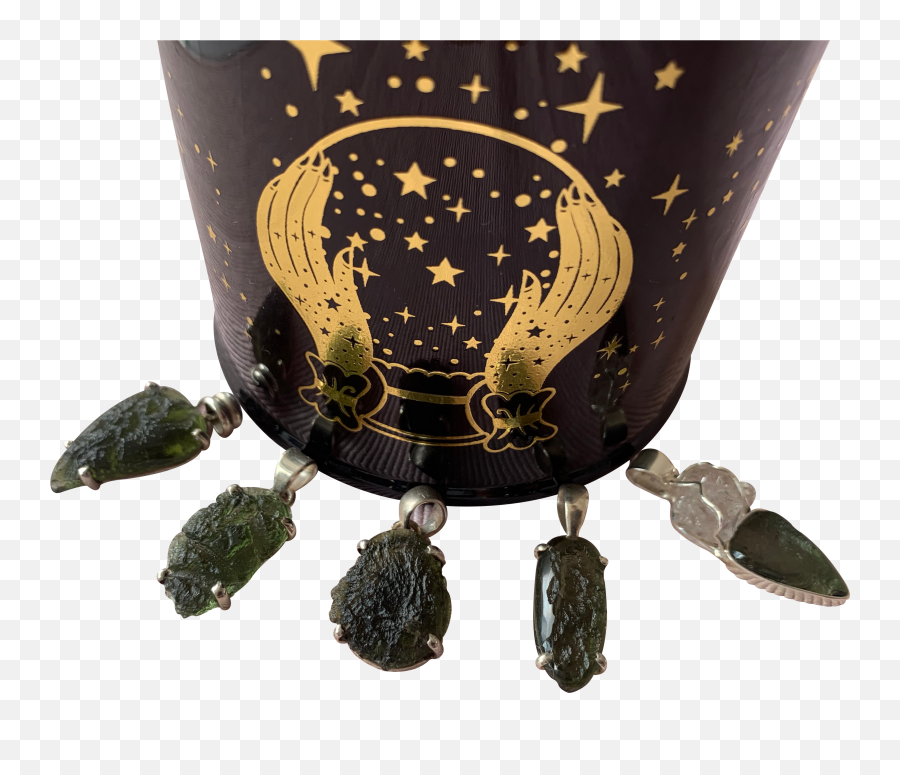 Moldavite And Herkimer Diamond Pendant I Am Manifest Inc - Decorative Emoji,Herkimer Diamond Emotion Balancer