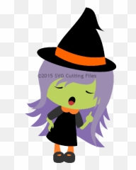 Svg Cutting Files - Svg Files For Silhouette Cameo Sure Cuts Fictional Character Emoji,Witch On Broom Emoticon