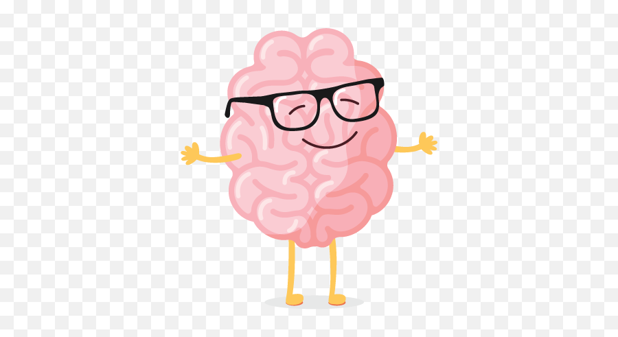 A Neuromyth Busting - Brain Character Illustration Emoji,Left And Right Brain Emotions Clipart
