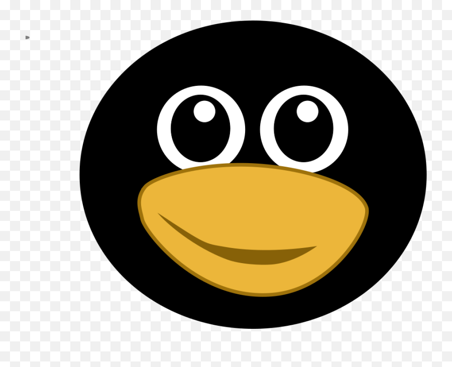 Penguin Face Png Svg Clip Art For Web - Clip Art Emoji,Emoji Girl Magnifying Glass Earth