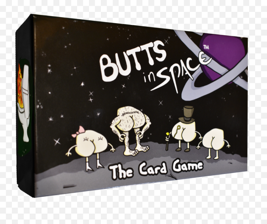 Butts In Space Card Game For 2 - Butts In Space Emoji,Yes My Chicken Butt Emoticon