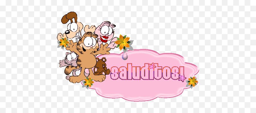 Foro - Imagenes De Garfield Con Sus Amigos Emoji,Emoticon Abrigate Bien Gif