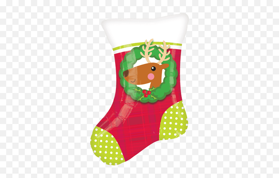 Christmas Balloons - Balloon Emoji,Christmas Stocking Emoticon