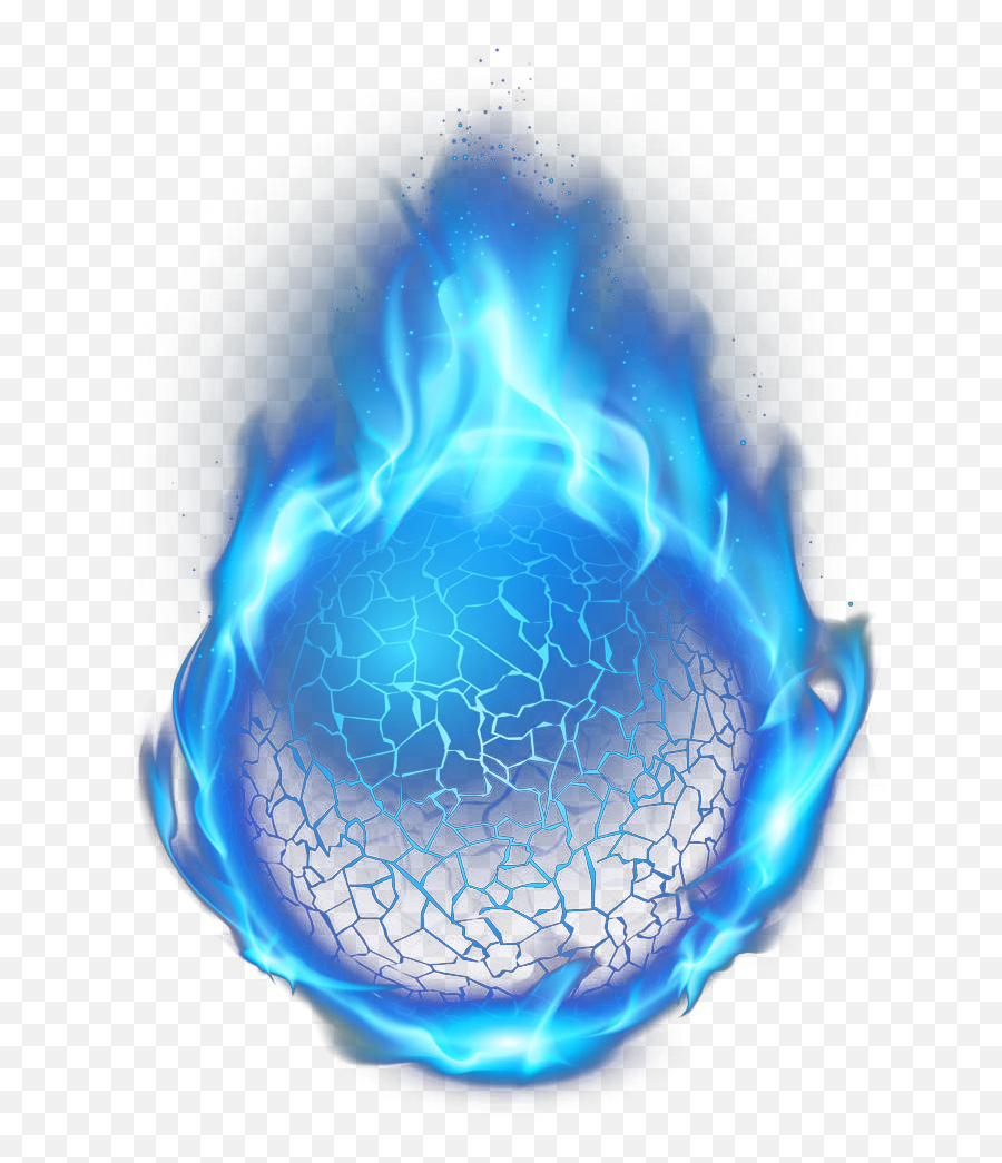Fire Light Blue Flame Balls Hd Image - Fire Ball Emoji,Blue Flame Emoticon