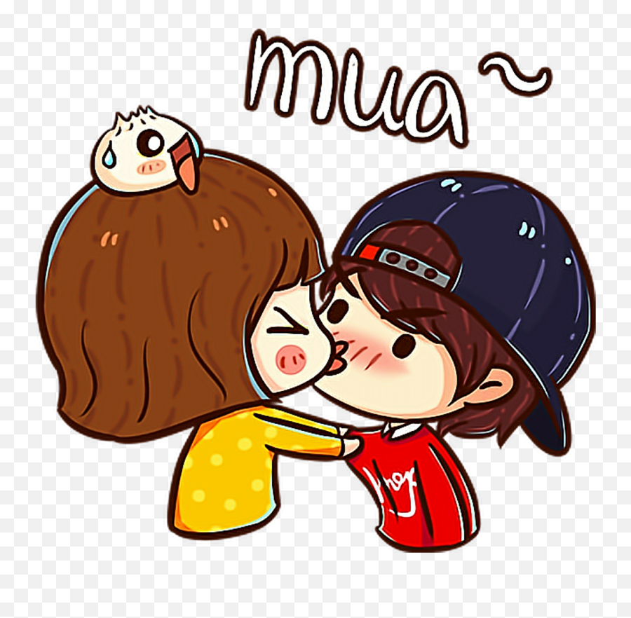 Cute Couple Png Image Png Arts Emoji,Couple Kissing Emoji Png
