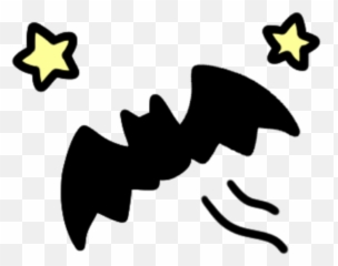 Halloween Bat Bats Spooky Sticker Sticker By Cri Emoji,Bat Knob Emoji Sticker
