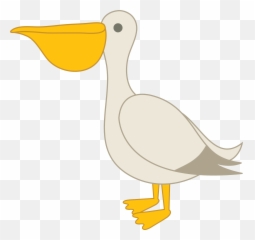 Pelican With Beak Open Clipart - Clip Art Library Emoji,Pelican Emotion