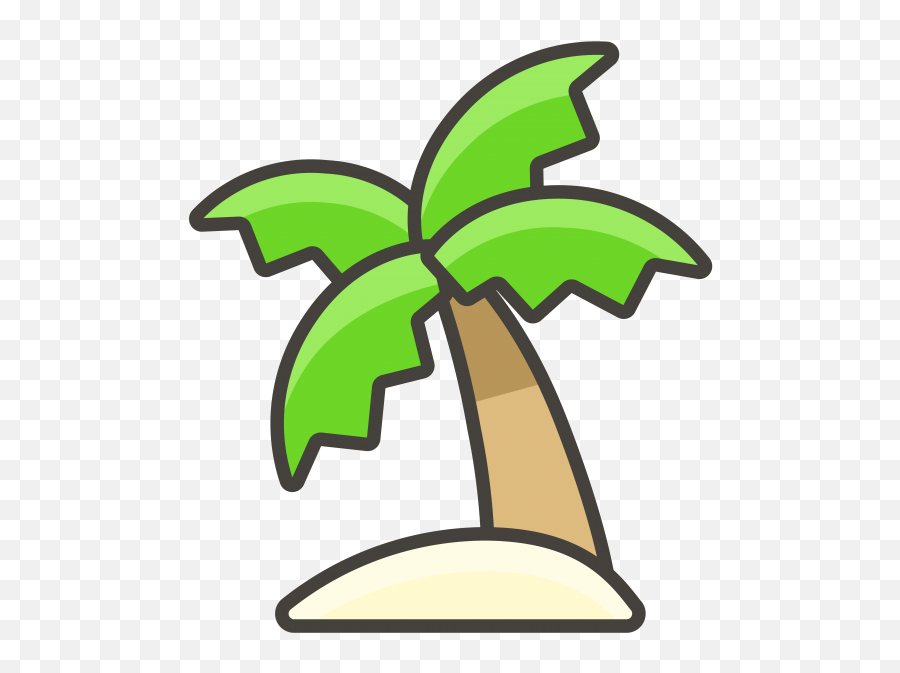 Palm Tree Emoji Png Posted By Samantha Anderson,Palm Tree Emoji Iphone Transparent