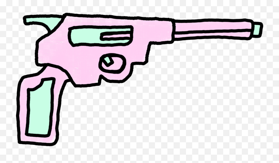 Gun Handgun Pistol Pastel 231520923051212 By Prickledthorn Emoji,Emoji Pistol
