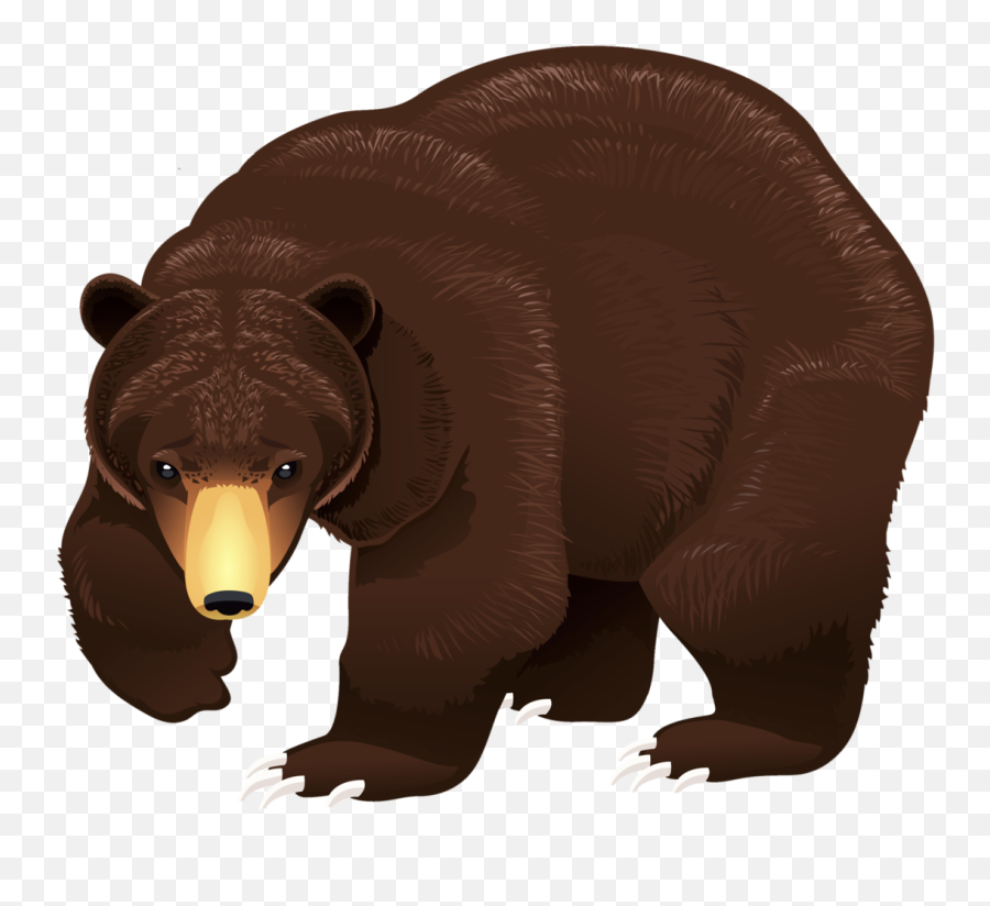 Brown Bear Portable Network Graphics Clip Art Vector Emoji,Grizzly Bear Emojis