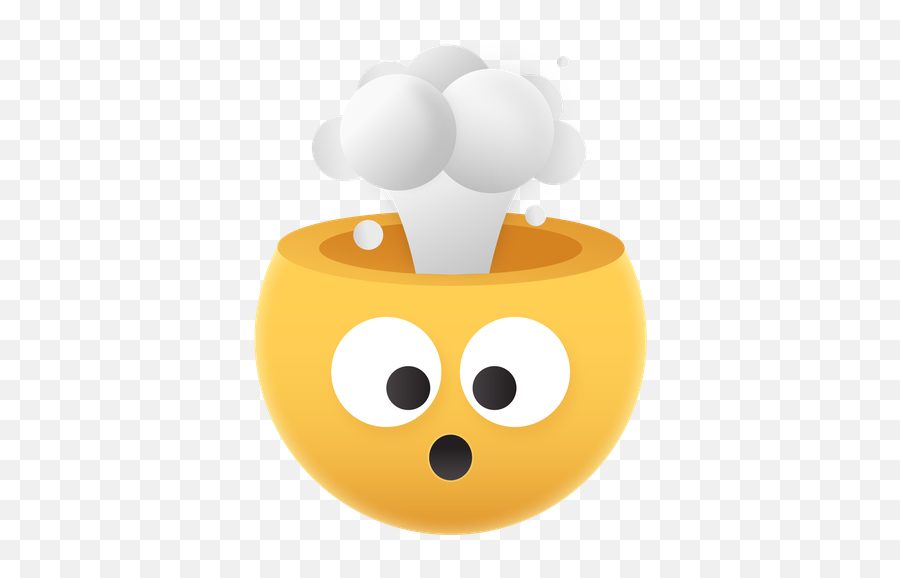 Emoji Boom Wow Explosion Icon - Free Download,Emoji Head Exploding