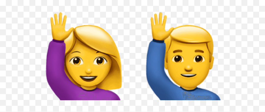Careers Major Tom - Happy Emoji,Person Raising Hand Emoji