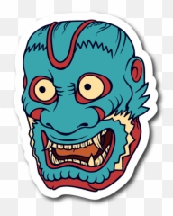 Japanese Mask Png - Japanese Mask Png Emoji,Japanese Mask Emoji