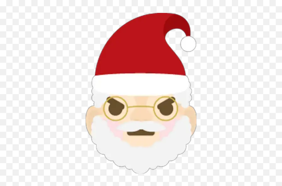 Emoji Santa Stickers For Whatsapp - Santa Claus,Santa Emoji