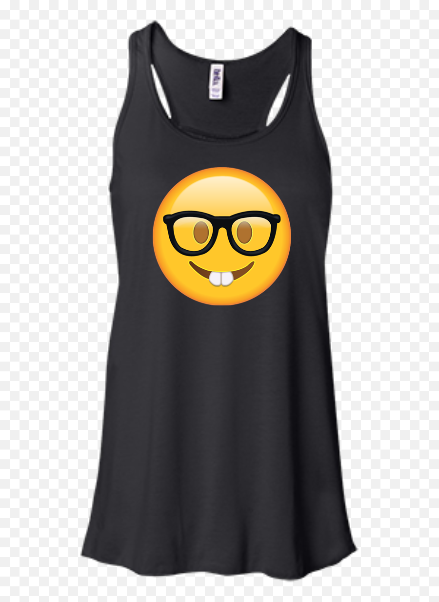 Download Hd Nerd Glasses Emoji Shirt - If You Can T Love Yourself,Glasses Emoji