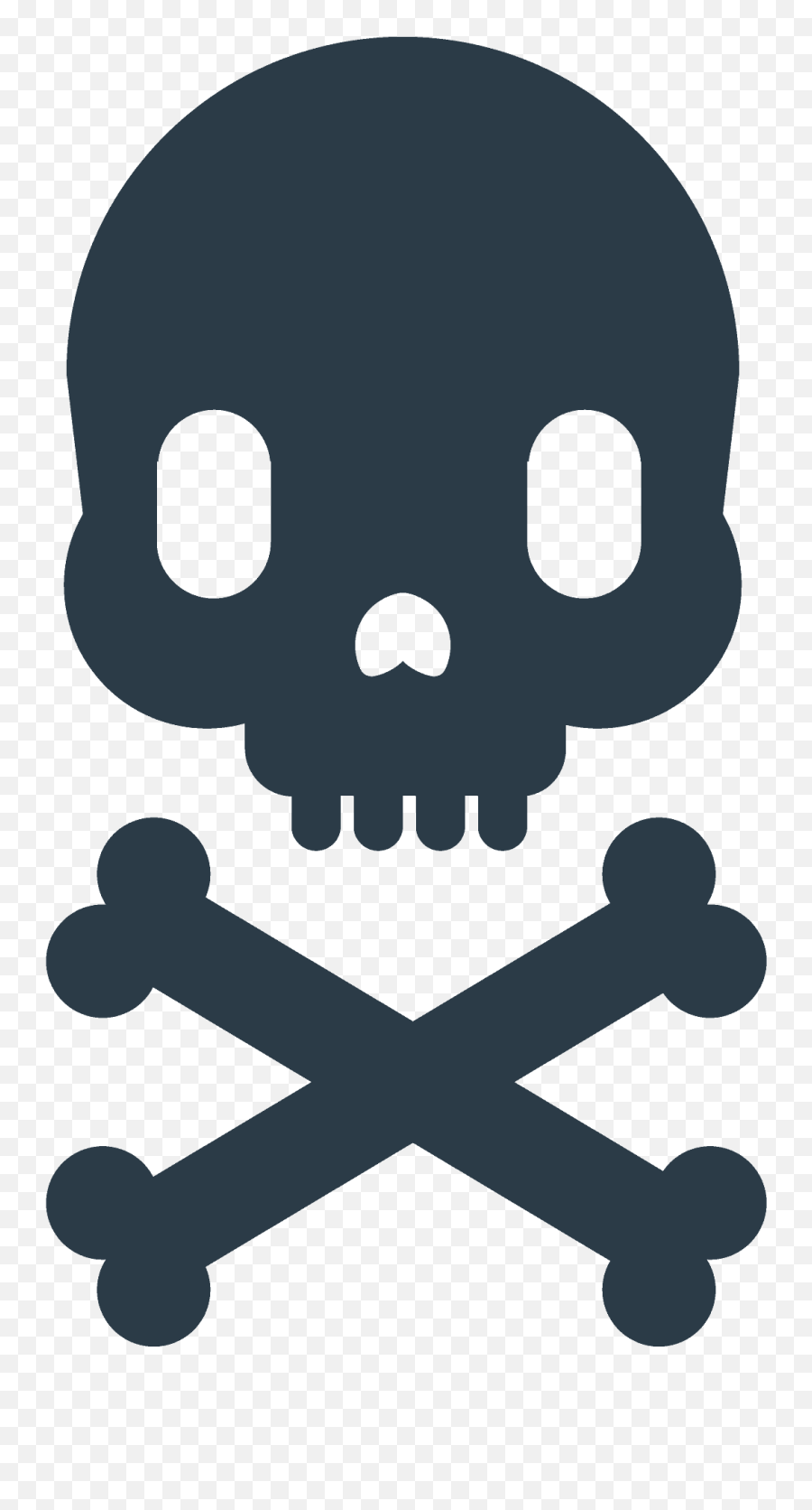 Skull And Crossbones Emoji Clipart - Toxico Animado Png,Skull Emoji
