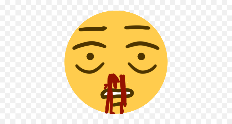 Happy Emoji,Nosebleed Emoji