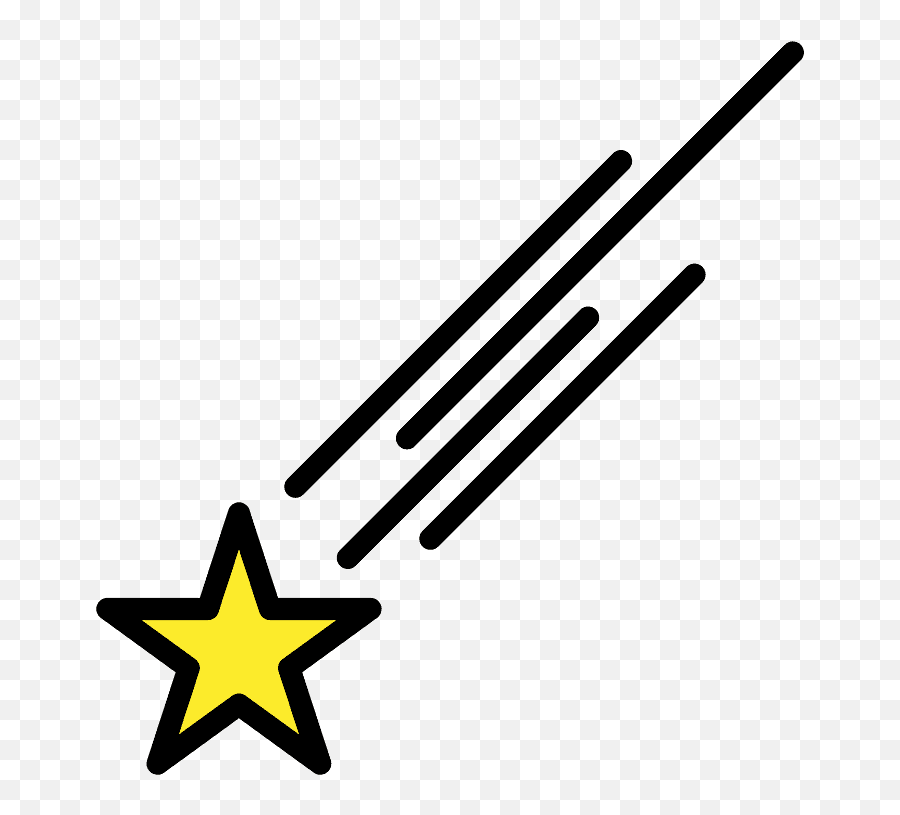 Shooting Star Emoji Clipart - Lil Peep Tattoos Png,Islamic Emojis