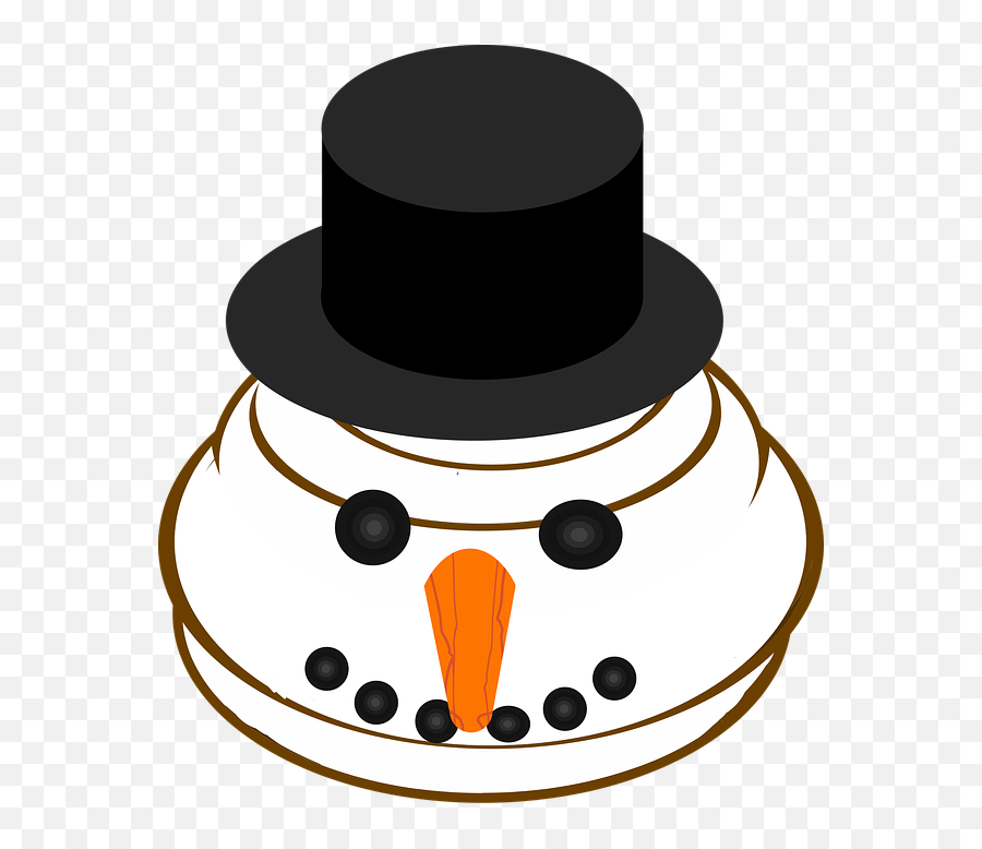 Graphic Snowman Emoji Emoticon - Emoji,Snowman Emoji