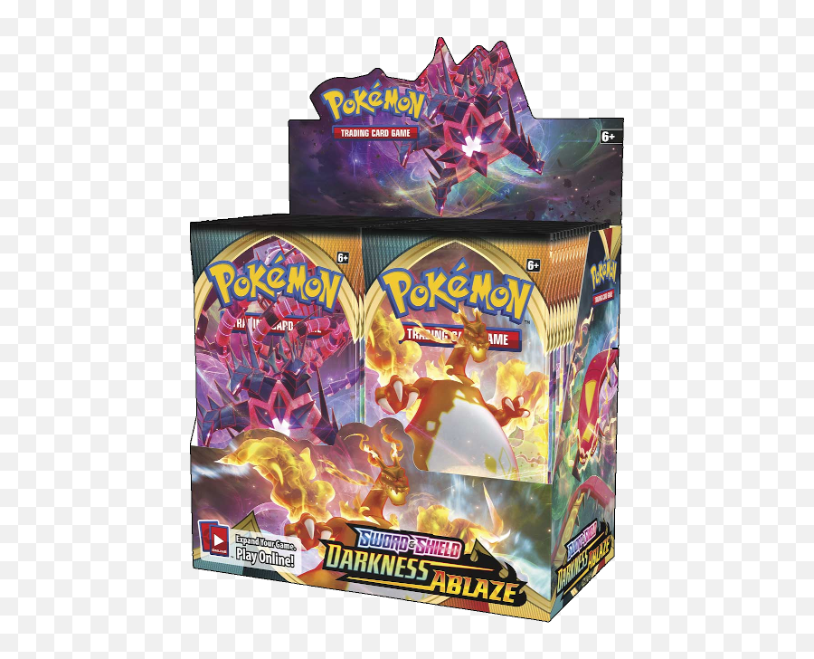 Pokemon Cards Explained For Absolute Beginners - Pokemon Darkness Ablaze Booster Box Emoji,Im In A Glass Box Of Emotion