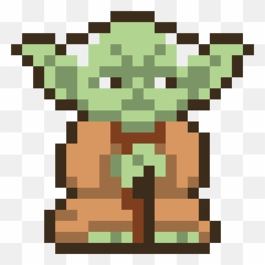 Yoda Png - Yoda Pixel Art Gif Yoda 440552 Vippng Yoda Pixel Art Emoji,Star Wars Emoji Yoda