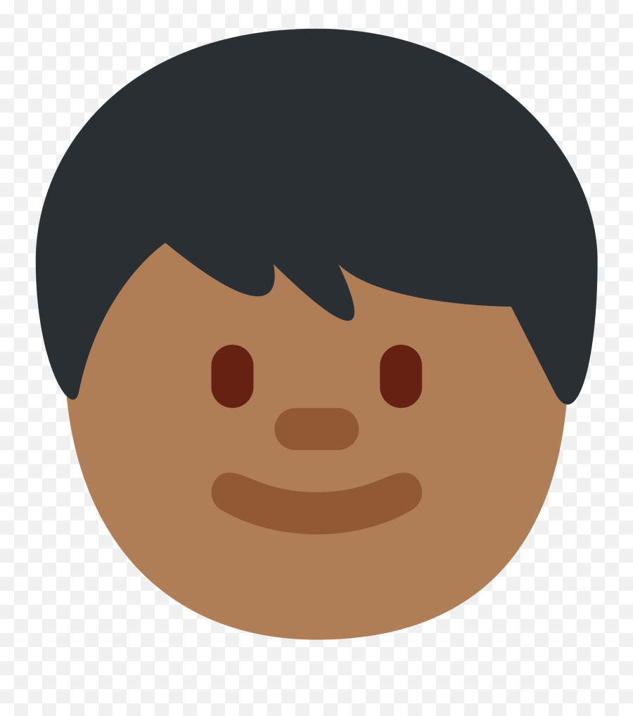 Child Emoji With Medium - Dark Skin Tone Meaning And Pictures Child,Emoticon 4