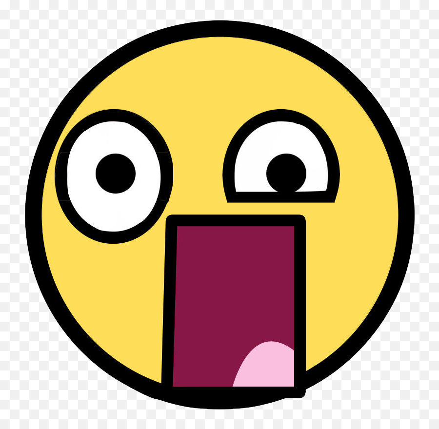 Smiley Png - Shocked Face Transparent Background Emoji,:o Emoticon