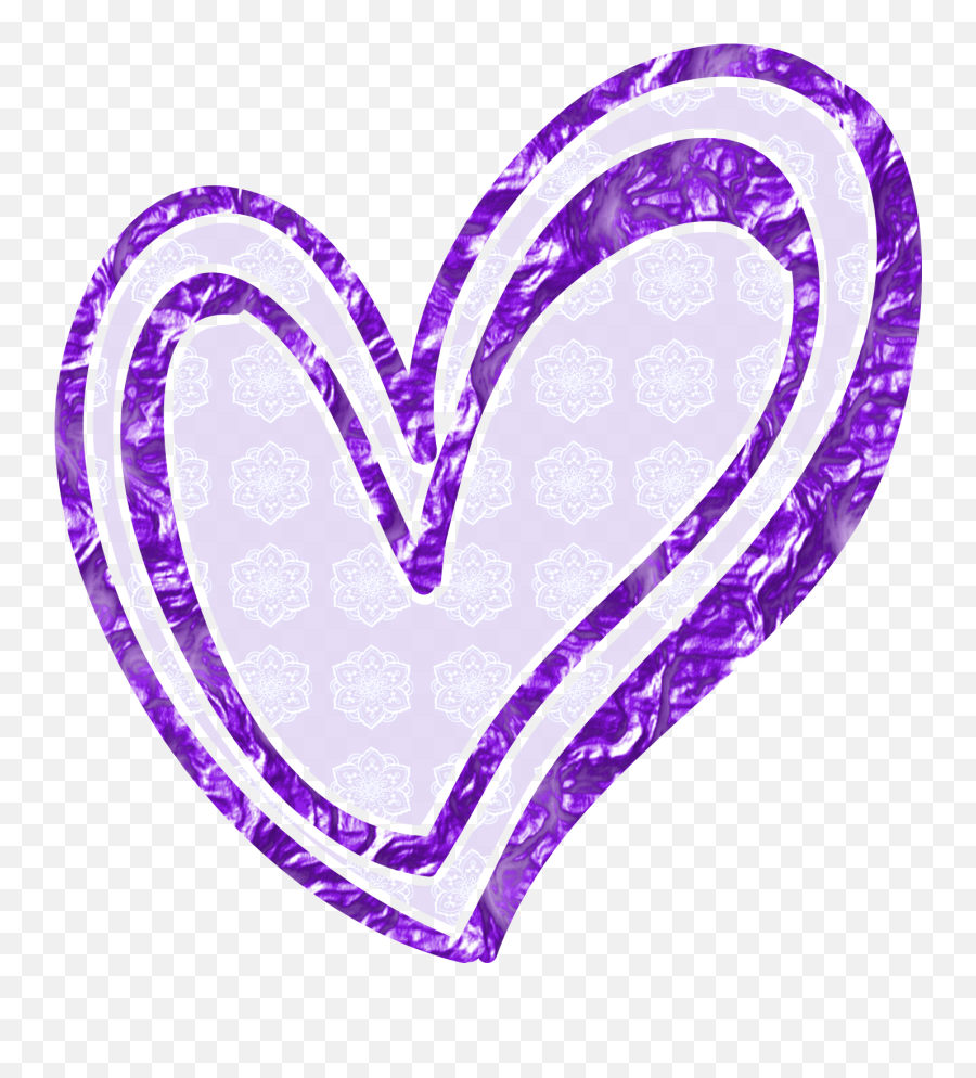 Ch B Missing You Love Purple Hearts Hearts Colors - Girly Emoji,Purple H Eart Emoji