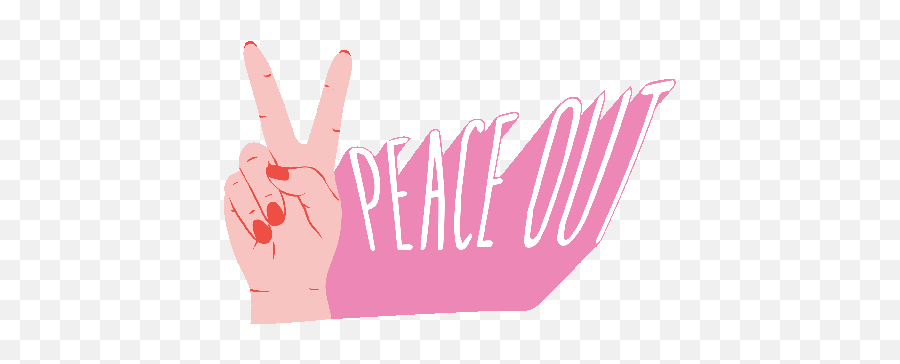 Peace Sign Emoji Wallpaper Peace Sign - Lowgif Peace Out Stickers,Printable Color Emojis Small