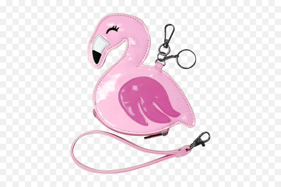 Flamingo Purse Key Chain - Flamingo Purse Emoji,Flamingo Emoji