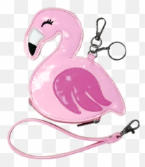 Flamingo Purse Key Chain - Flamingo Purse Emoji,Flamingo Emoji