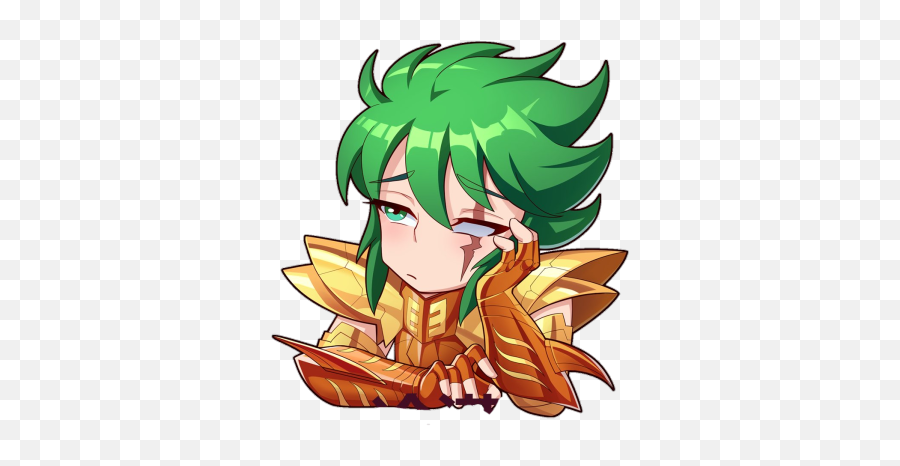 Pin En Cdz - Isaac De Kraken Saint Seiya Awakening Emoji,Scylla Emoji