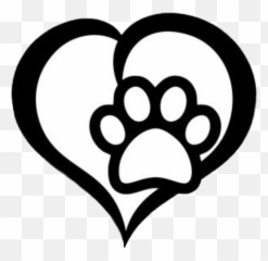The Most Edited Pawprint Picsart - Dog Heart Clipart Emoji,Panthers Paw Emoji