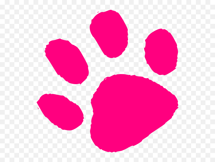 Free Pink Jaguar Cliparts Download - Pink Out Dog Paw Emoji,Emoticons For The Pink Panther