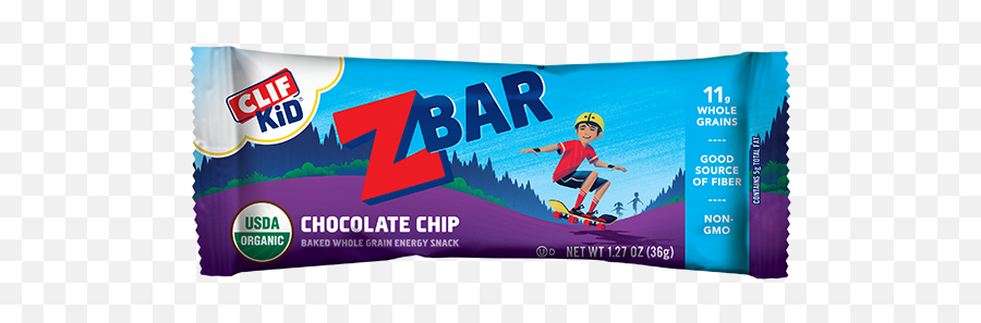 Quick And Nutritious Snacks For Kids On The Go Clif Bar - Clif Z Bar Chocolate Chip Emoji,Emotions Snack Ideas