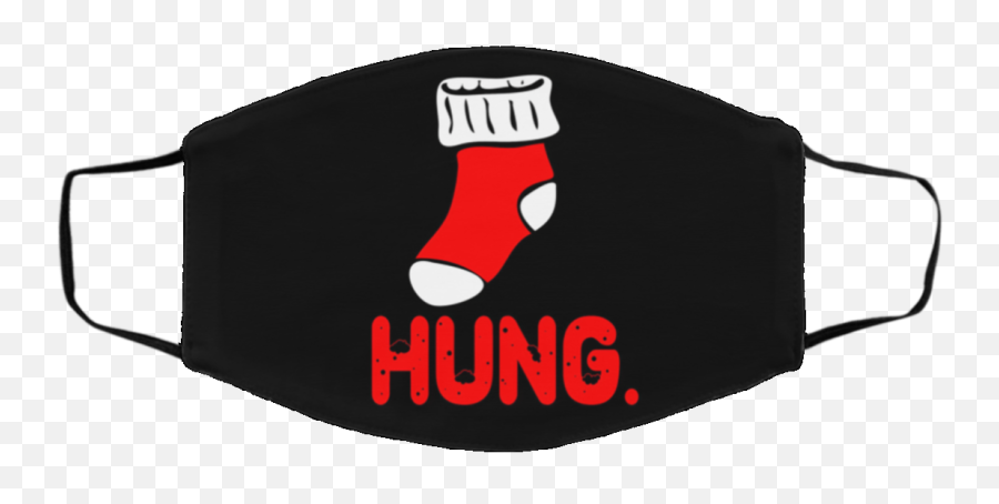 Hung Funny Ugly Christmas Stocking Pun - Happy New Year 2021 Face Mask Emoji,Funny Emoji Puns