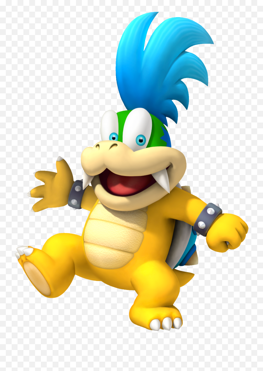 New Super Mario Bros - Larry Koopa Emoji,Steelie Emoticon